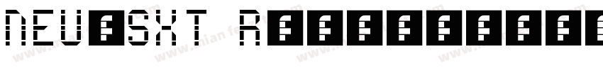 NEU-SXT Regular字体转换